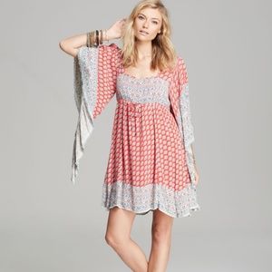 Free People Heart of Gold Mini Dress